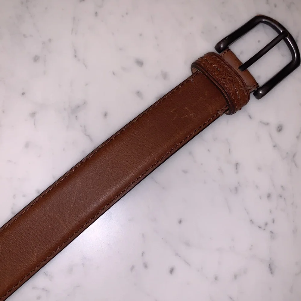 Columbia Belt Brown Mens Size 40